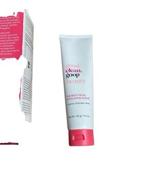 good. clean. beauty The Body Facial Exfoliating Scrub - Pink